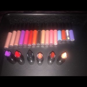 Lipstick and lipgloss